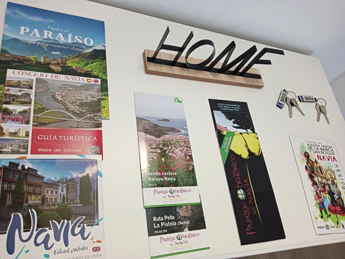 Apartamento Ria Navia Eksteriør billede